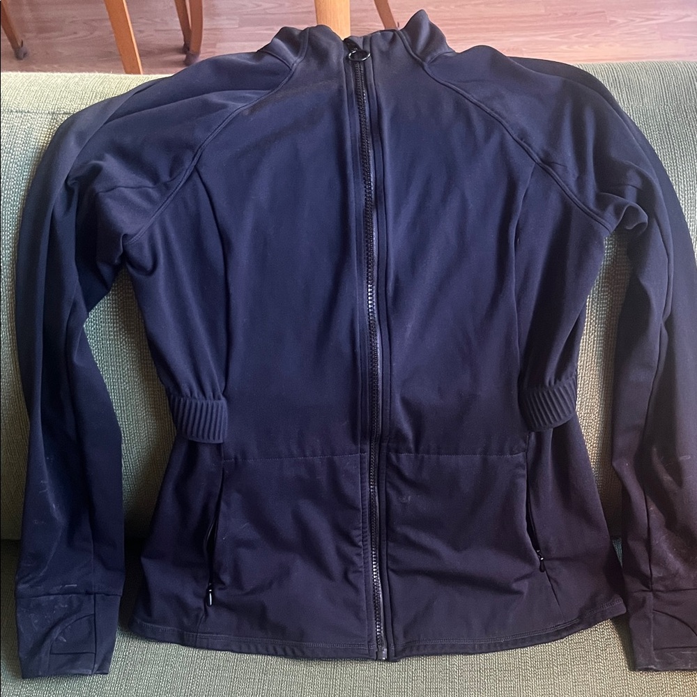 Fabletics Women's Black Running Jacket